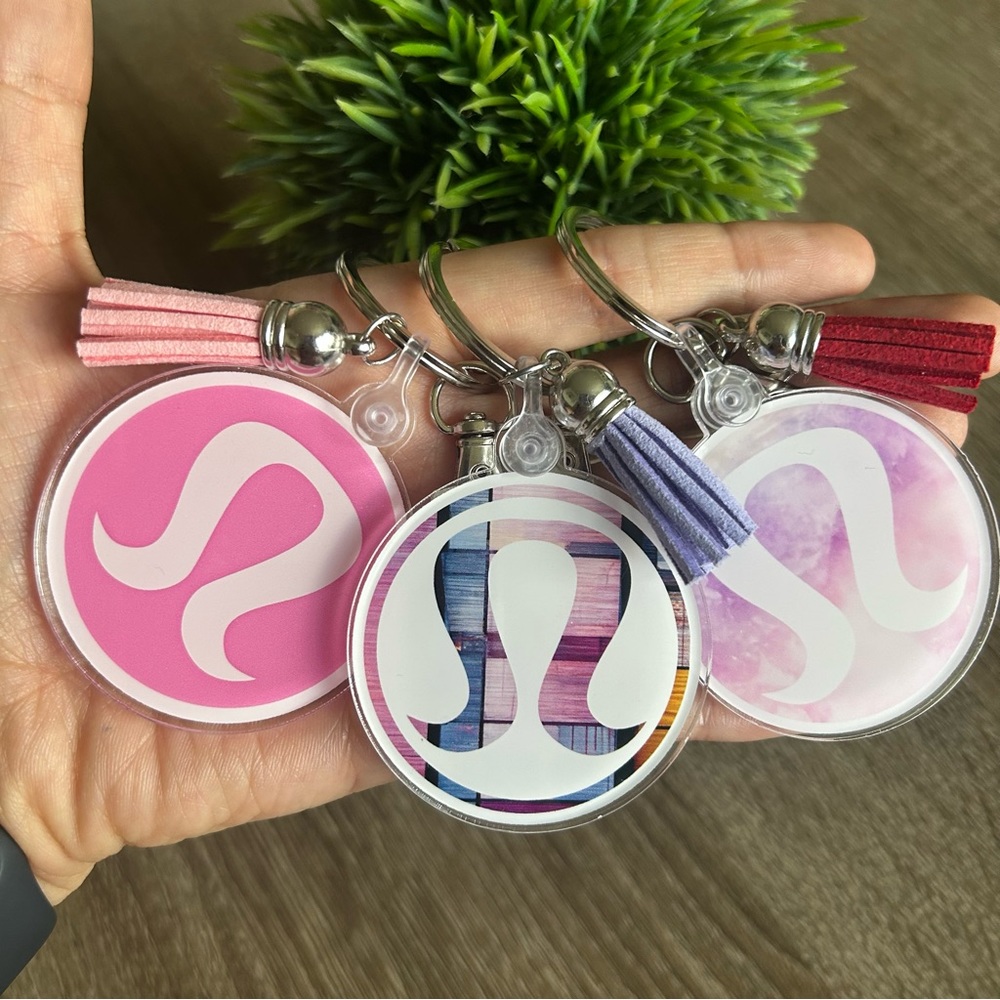 Lululemon Keychain